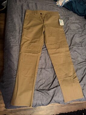 Target Men's Straight-Leg Chinos in Tan
